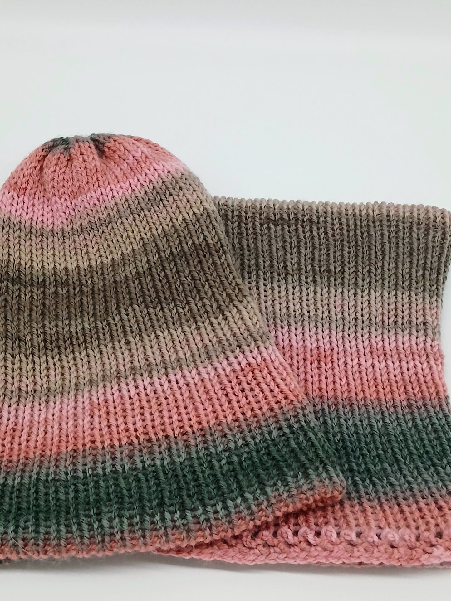 Ensemble Bonnet & Col Douceur Dégradée