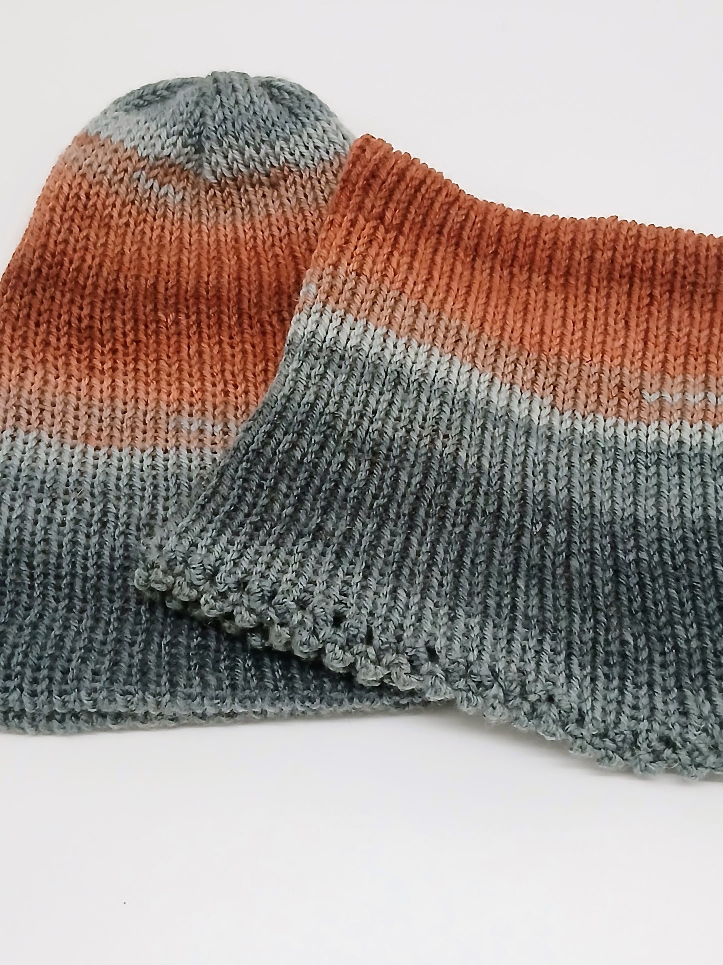Prolongez l'hiver en douceur - Duo bonnet & col fait main