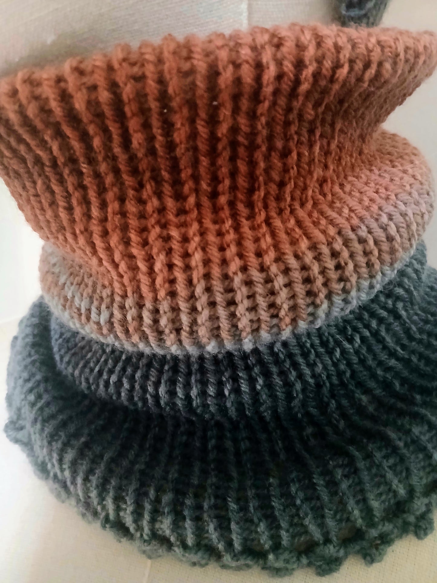 Prolongez l'hiver en douceur - Duo bonnet & col fait main