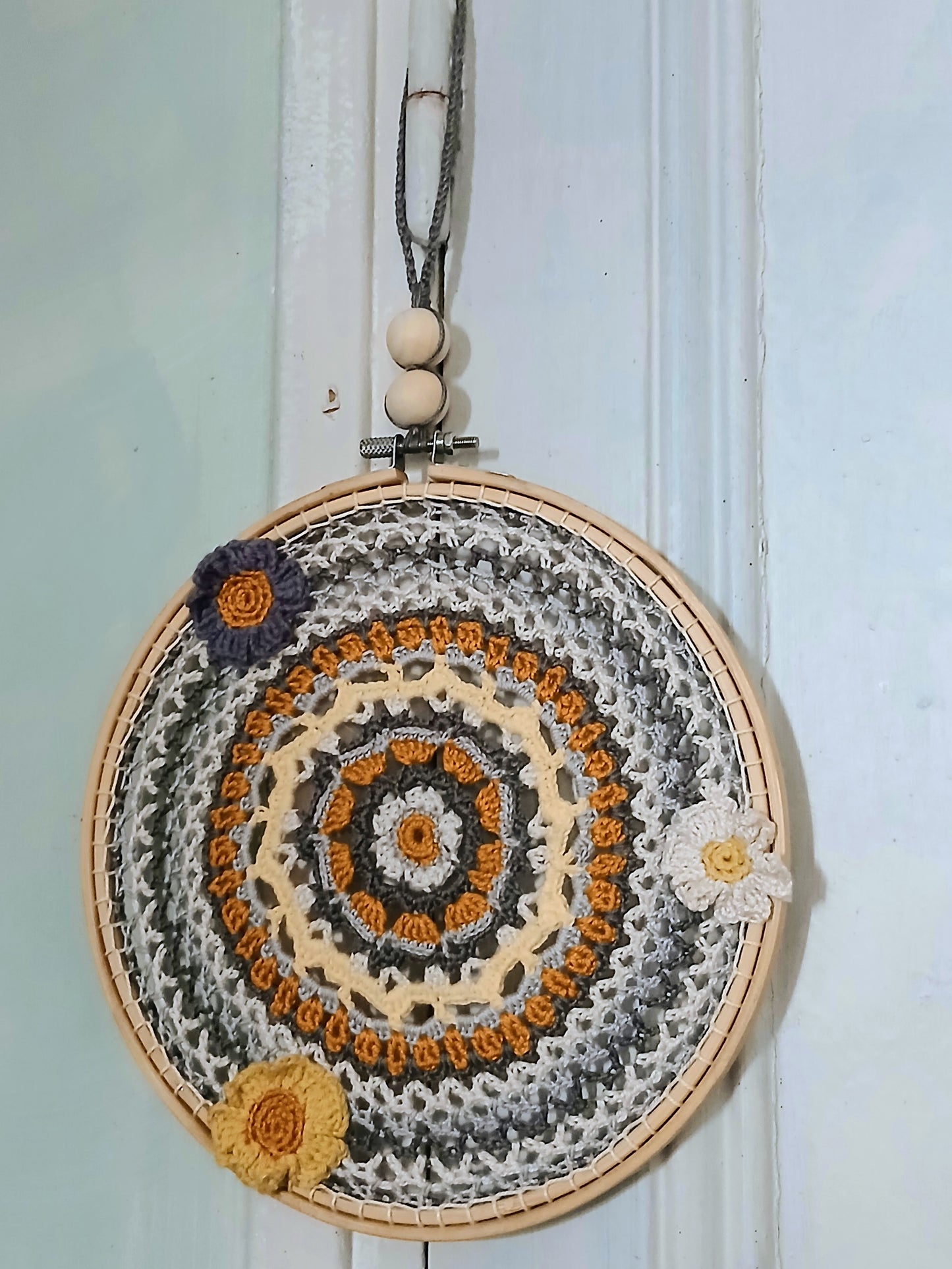 Mandala mural - Éveil de Printemps