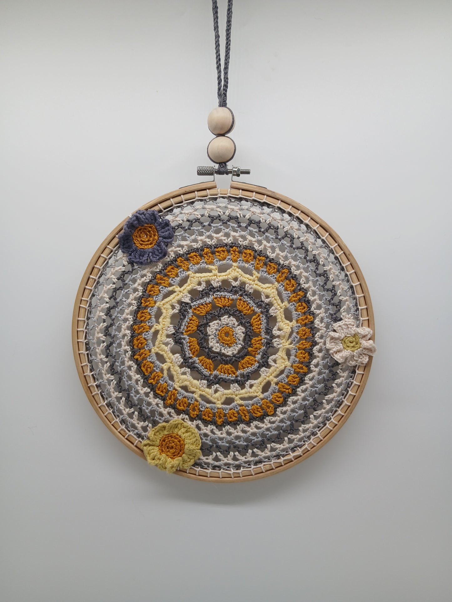 Mandala mural - Éveil de Printemps