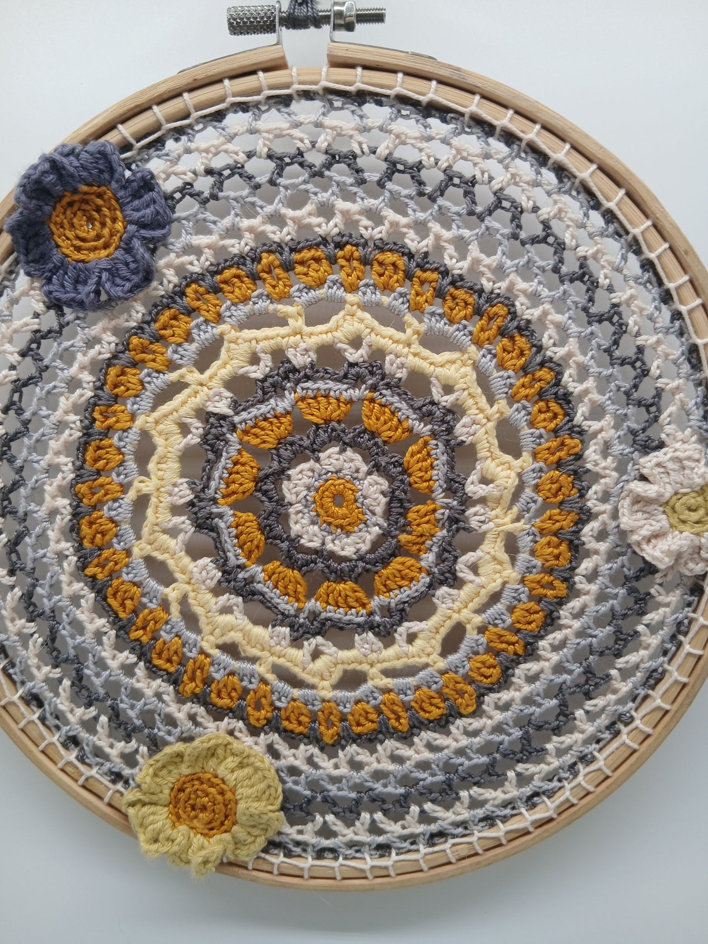 Mandala mural - Éveil de Printemps
