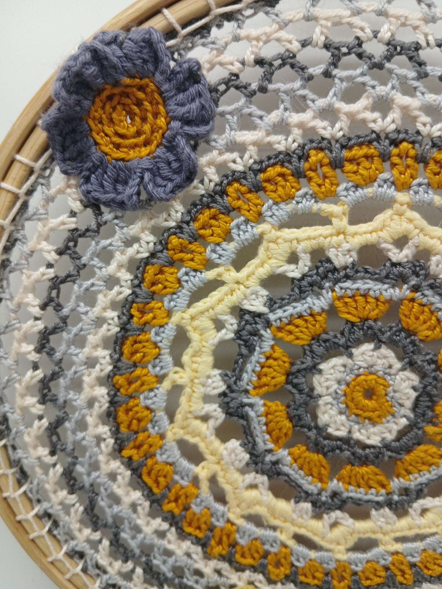 Mandala mural - Éveil de Printemps