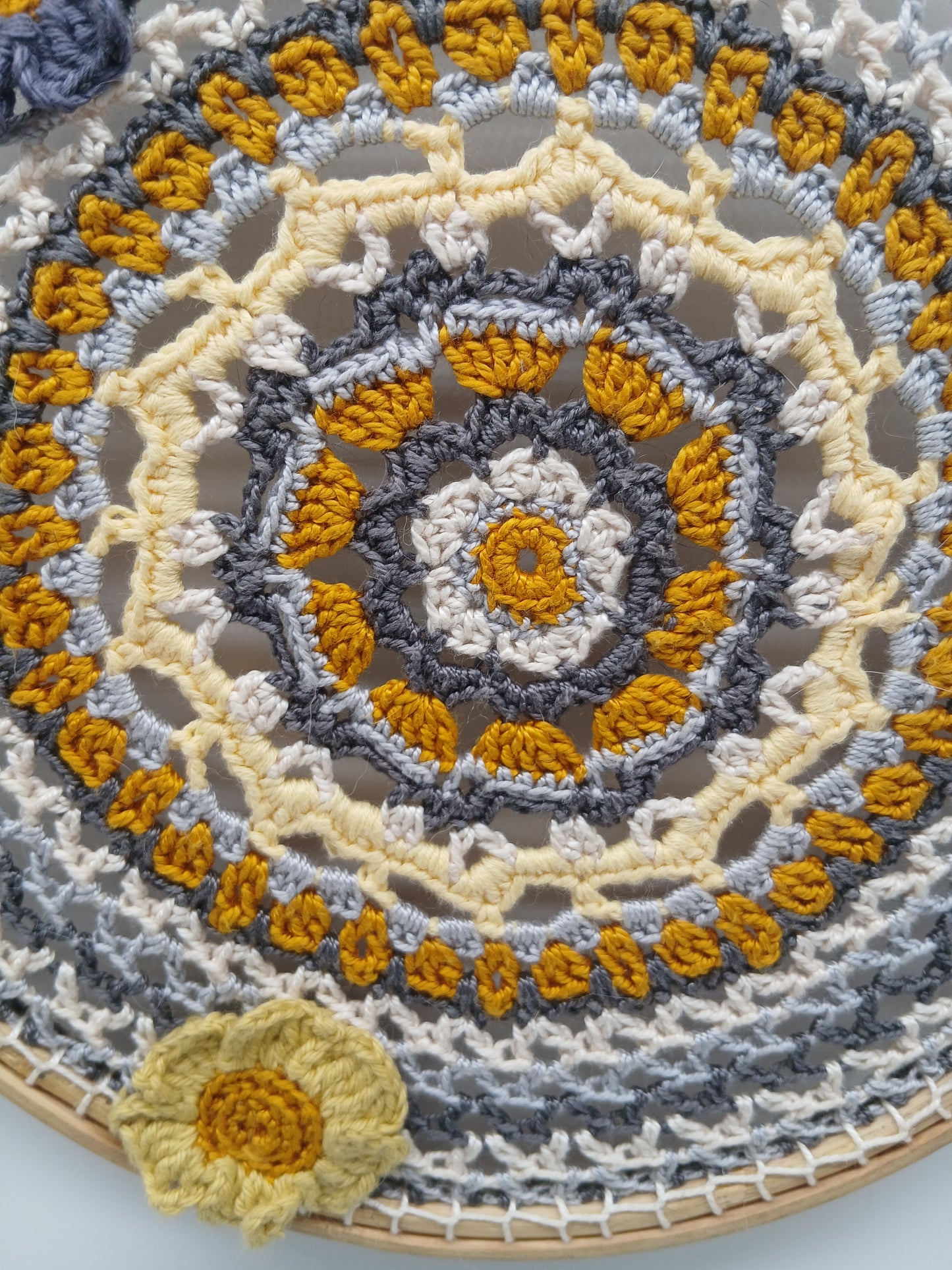 Mandala mural - Éveil de Printemps