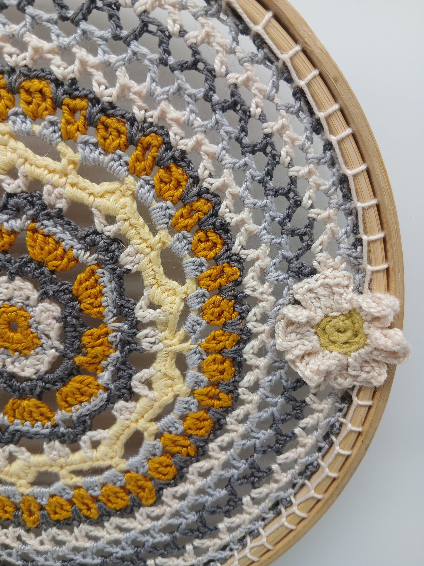 Mandala mural - Éveil de Printemps