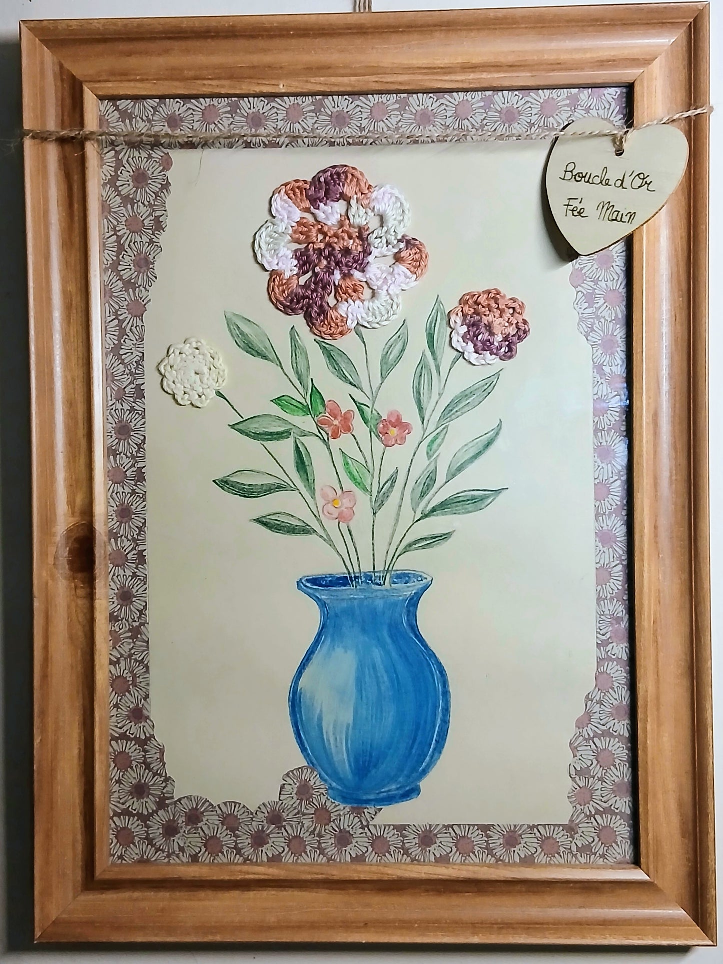 Tableau Fleurs d'Antan